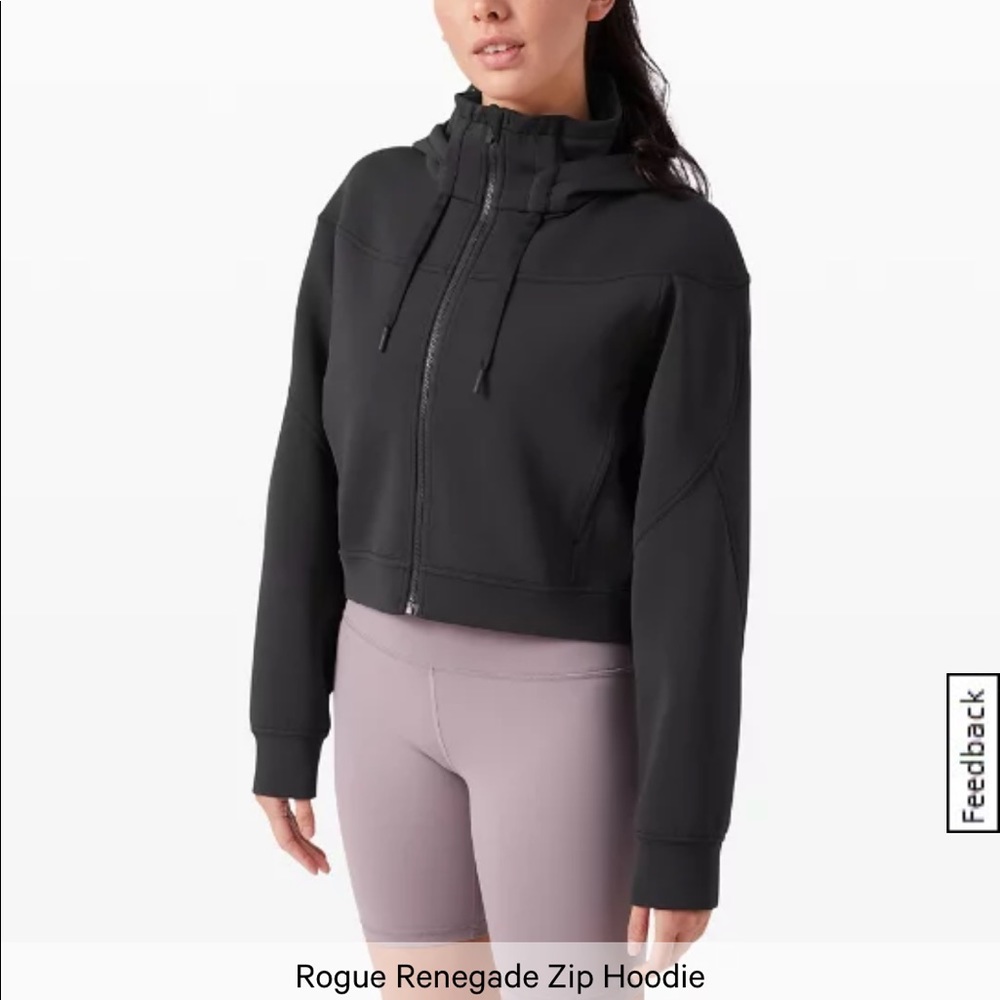 Lululemon Rogue Genegade Zip hoodie jacket size 4